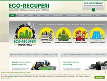Tablet Screenshot of ecorecuperi.it